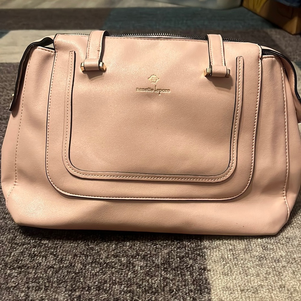 Nanette Lepore Blush colored shoulder bag